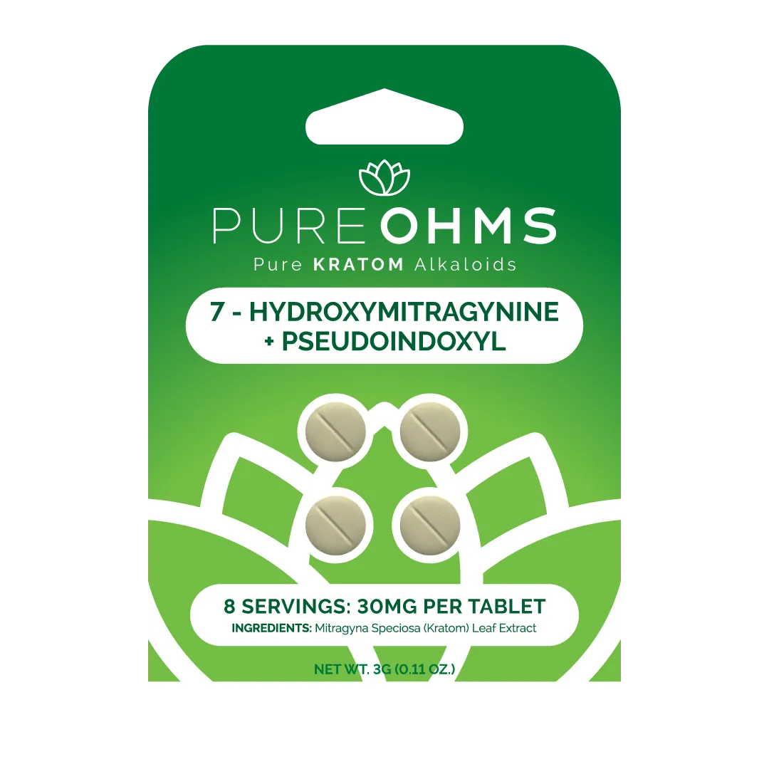 Pure OHMS – 7-OH + Pseudo Extract Chewable Tablets | 30mg