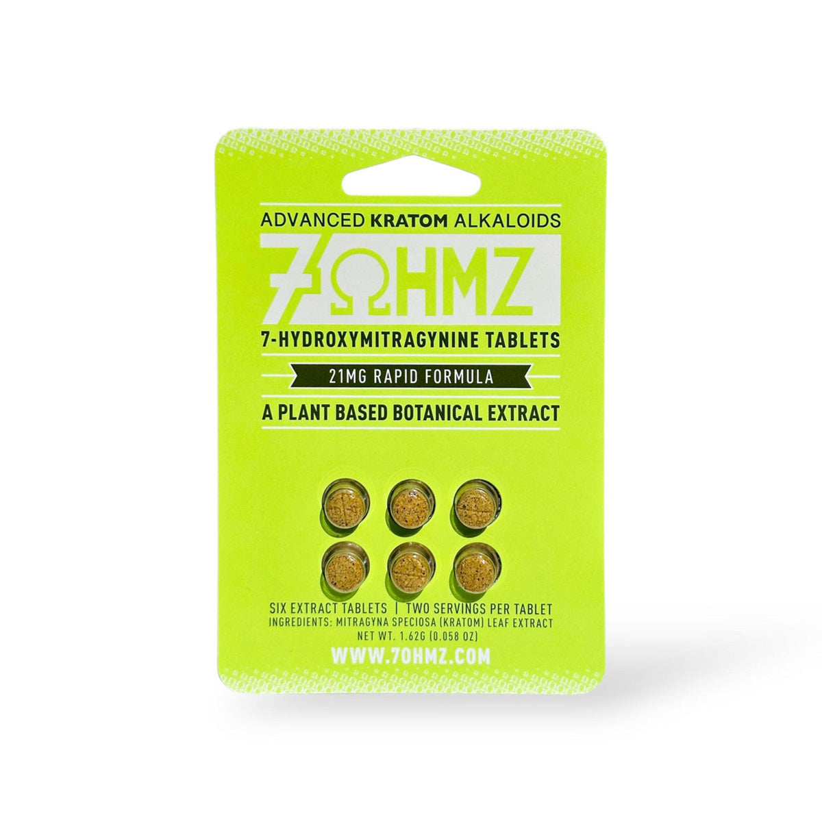7OHMZ 7-OH Rapid Formula Tablets 21mg 6ct