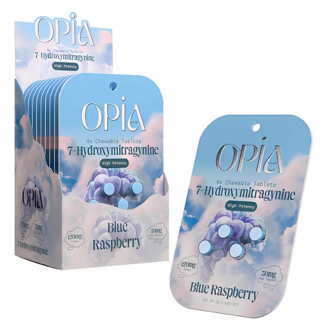 OPIA 7-OH Kratom Extract High Potency Chewable Tablets | 30mg Each