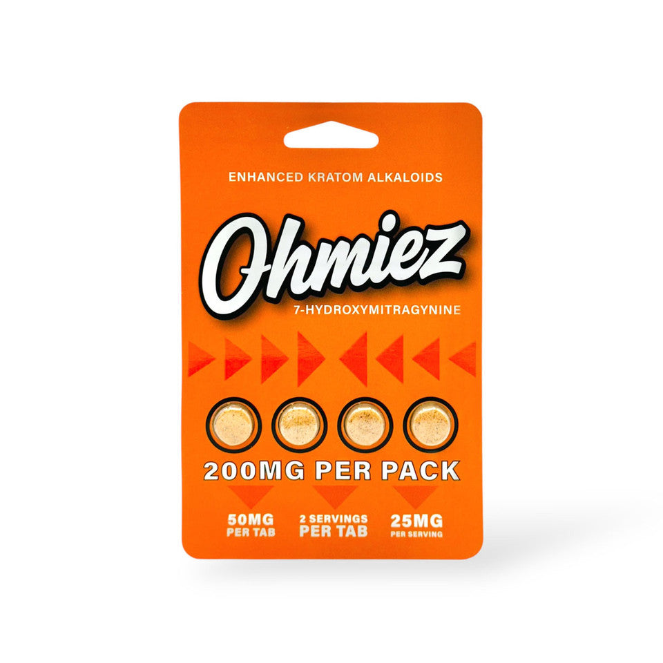 Ohmiez 7-OH Enhanced Kratom Alkaloids – 200mg Per Pack