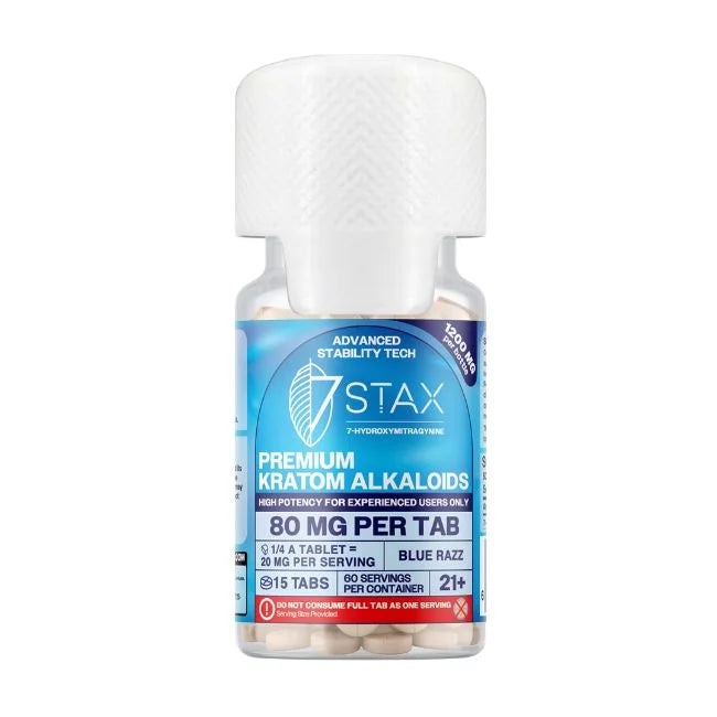 STAX 7-Hydroxy Premium Kratom Tablets