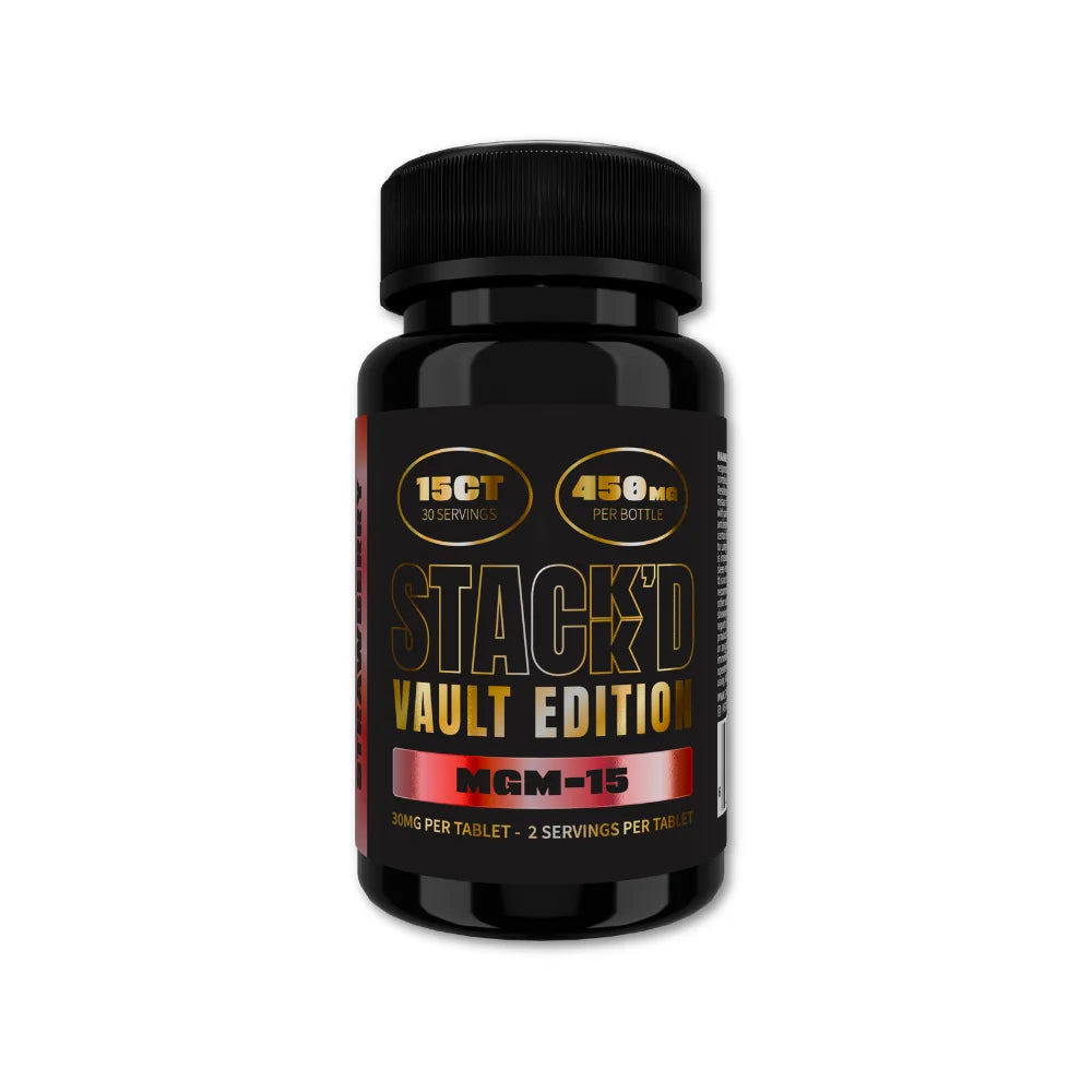 Stack’d MGM-15 Tablets – Vault Edition 30mg 15ct