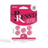 Press’D Super Hulks 7-OH Kratom Extra Strength Chewable Tablets 60mg 5ct